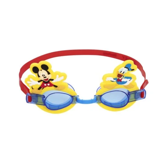 Bestway deluxe goggles mickey (one pair of goggles, 1 assorted character designs) age 3+